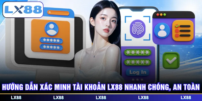 Hướng dẫn xác minh tài khoản LX88 nhanh chóng, an toàn