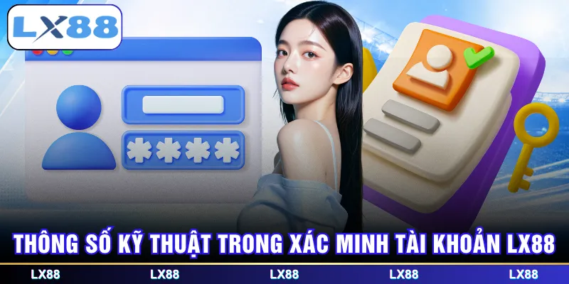 Thông số kỹ thuật trong xác minh tài khoản LX88