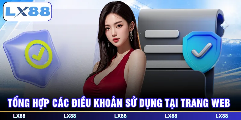 Tổng hợp các điều khoản sử dụng tại trang web